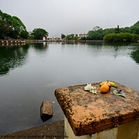 Buy canvas prints of Ganga Talao Grand Bassin Lake in Mauritius by Dietmar Rauscher