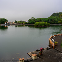 Buy canvas prints of Ganga Talao Sacred Lake in Grand Bassin Mauritius by Dietmar Rauscher