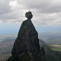 Buy canvas prints of Pieter Both Mountain Summit in Mauritius by Dietmar Rauscher