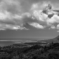 Buy canvas prints of La Tourelle du Tamarin Mountain in Mauritius by Dietmar Rauscher