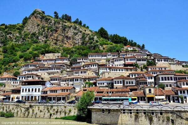 The albanian ancient city of Berat. UNESCO  Picture Board by Paulina Sator