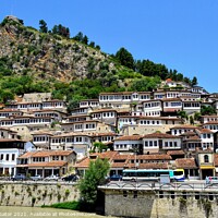 Buy canvas prints of The albanian ancient city of Berat. UNESCO  by Paulina Sator