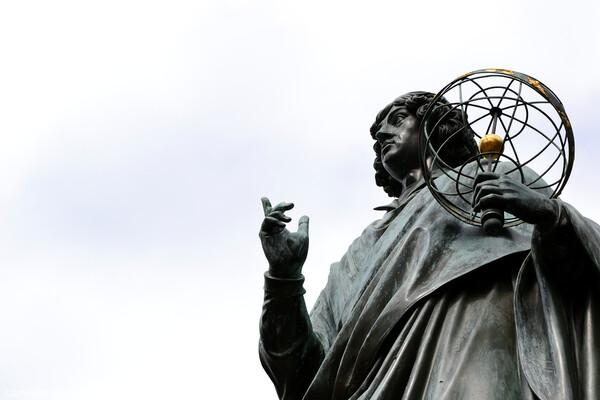 The Nicolaus Copernicus Monument in Torun, Poland Picture Board by Paulina Sator