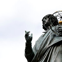 Buy canvas prints of The Nicolaus Copernicus Monument in Torun, Poland by Paulina Sator