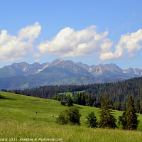Buy canvas prints of Tatra Mountains panorama. Poland by Paulina Sator