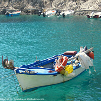 Buy canvas prints of Fishing boats by Paulina Sator