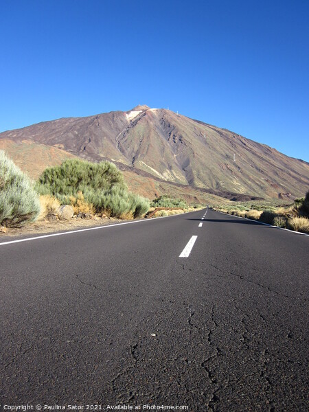 Take me to the el Teide volcano Picture Board by Paulina Sator