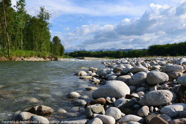 Bialka mountain river. Poland Picture Board by Paulina Sator