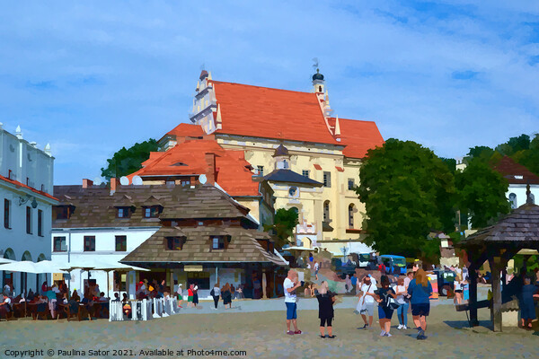 Summer in Kazimierz Dolny. Poland Picture Board by Paulina Sator