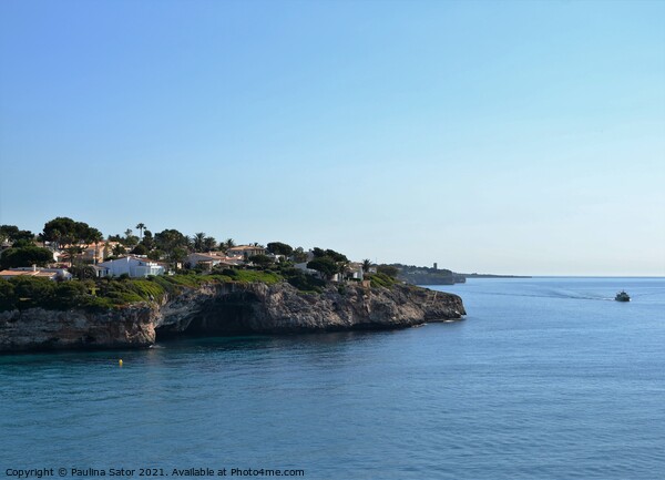 Bay of Cala Anguila, Mallorca Picture Board by Paulina Sator