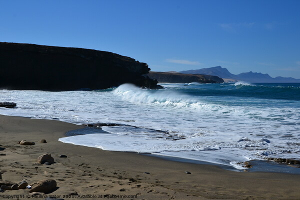 Ajuy beach, Fuerteventura Picture Board by Paulina Sator