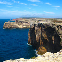 Buy canvas prints of Cape St. Vincent, Portugal by Paulina Sator