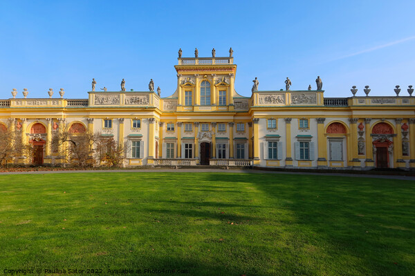 Wilanow Palace, Warsaw, Poland Picture Board by Paulina Sator