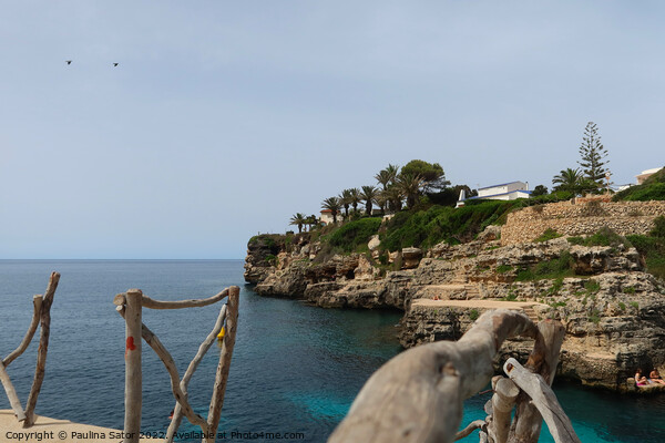 Cala en Brut, Menorca, Spain Picture Board by Paulina Sator