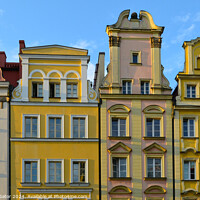 Buy canvas prints of Tenement houses in Wroclaw, Poland.  by Paulina Sator