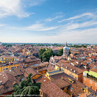 Buy canvas prints of Modena city rooftops by Paolo Cordoni