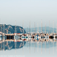 Buy canvas prints of Boats water reflections by Paolo Cordoni