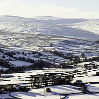 Buy canvas prints of Thwaite in winter Swaledale Yorkshire Dales by Sonny Ryse