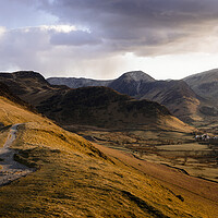 Buy canvas prints of Catbells and Newlands Valley Lake District by Sonny Ryse