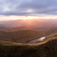 Buy canvas prints of High Street Aerial Lake District by Sonny Ryse