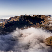 Buy canvas prints of Langdale Cloud Inversion Lake District 2 by Sonny Ryse