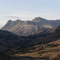Buy canvas prints of Langdale Valley and the Pikes Lake District by Sonny Ryse