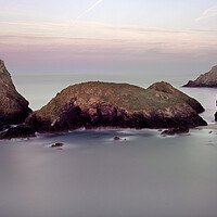 Buy canvas prints of Kynance Cove Cornwall at sunrise by Sonny Ryse