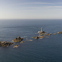 Buy canvas prints of Land's End Cornwall Lighthouse by Sonny Ryse