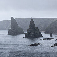 Buy canvas prints of Duncansby Sea Stacks Scotland by Sonny Ryse