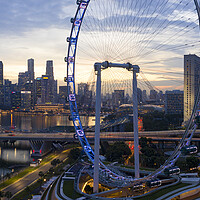 Buy canvas prints of Singapore flyer by Sonny Ryse