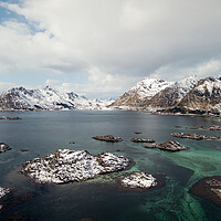 Buy canvas prints of Steine Norland Lofoten Islands by Sonny Ryse