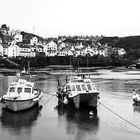 Buy canvas prints of Staithes Fishing Village North Yorkshire England by Sonny Ryse