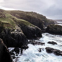 Buy canvas prints of Dramatic Cornwall Coast by Sonny Ryse