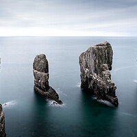 Buy canvas prints of Stack Rocks Castlemartin Pembrokeshire Cliffs Wales by Sonny Ryse