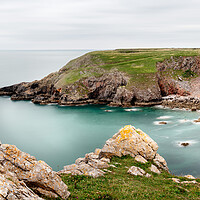 Buy canvas prints of Flimston Bay beach Castlemartin Stack Rocks Pembrokeshire Coast  by Sonny Ryse