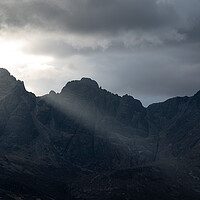 Buy canvas prints of Isle of Sky Black Cuillin Mountains Scotland by Sonny Ryse