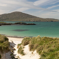 Buy canvas prints of Vatersay Island Beach Outer Hebrides by Sonny Ryse