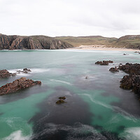 Buy canvas prints of Mangersta beach Isle of Lewis Outer Hebrides Scotland by Sonny Ryse