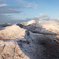 Buy canvas prints of Snowdon Yr Wyddfa Horshoe mountain Eryri Snowdonia national park by Sonny Ryse