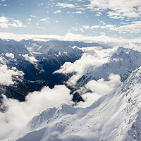 Buy canvas prints of Maloja Mountain pass Malojapass Swiss Alps by Sonny Ryse