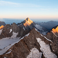 Buy canvas prints of Mont Dolent Tripoint mountain Mont Blanc Massif Swiss Alps by Sonny Ryse