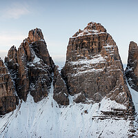 Buy canvas prints of Tre cime di lavaredo Italian Dolomites by Sonny Ryse