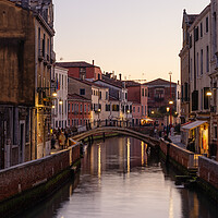 Buy canvas prints of Venezia Venice Canal Italy by Sonny Ryse