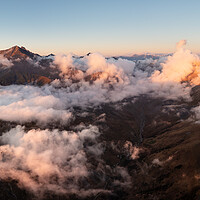 Buy canvas prints of Ecrins National Park Cloud inversion by Sonny Ryse