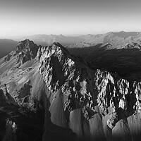 Buy canvas prints of Massif des Cerces Col Du Galibier French Alps by Sonny Ryse