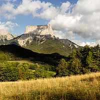 Buy canvas prints of Mont Aiguille Vercors Massif Alps France by Sonny Ryse