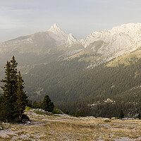 Buy canvas prints of Vercors Massif mountain range French Prealps Grenoble by Sonny Ryse