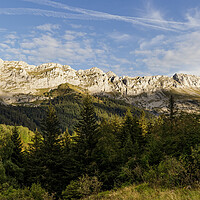 Buy canvas prints of Vercors mountain valley France Alps by Sonny Ryse