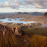 Buy canvas prints of Stac Polliadh Assynt Scotland by Sonny Ryse