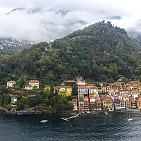 Buy canvas prints of Varenna Lake Como Italy by Sonny Ryse